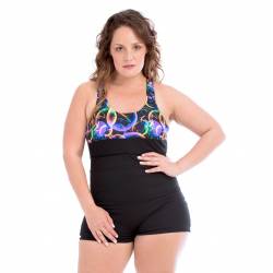 MALLA DE NATACION CON SHORT