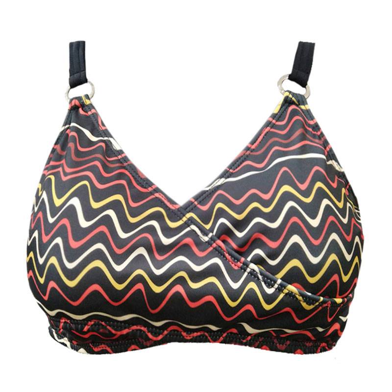 Corpiño Cruzado Rose Estampado