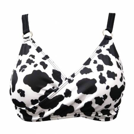 Corpiño Cruzado Rose Estampado